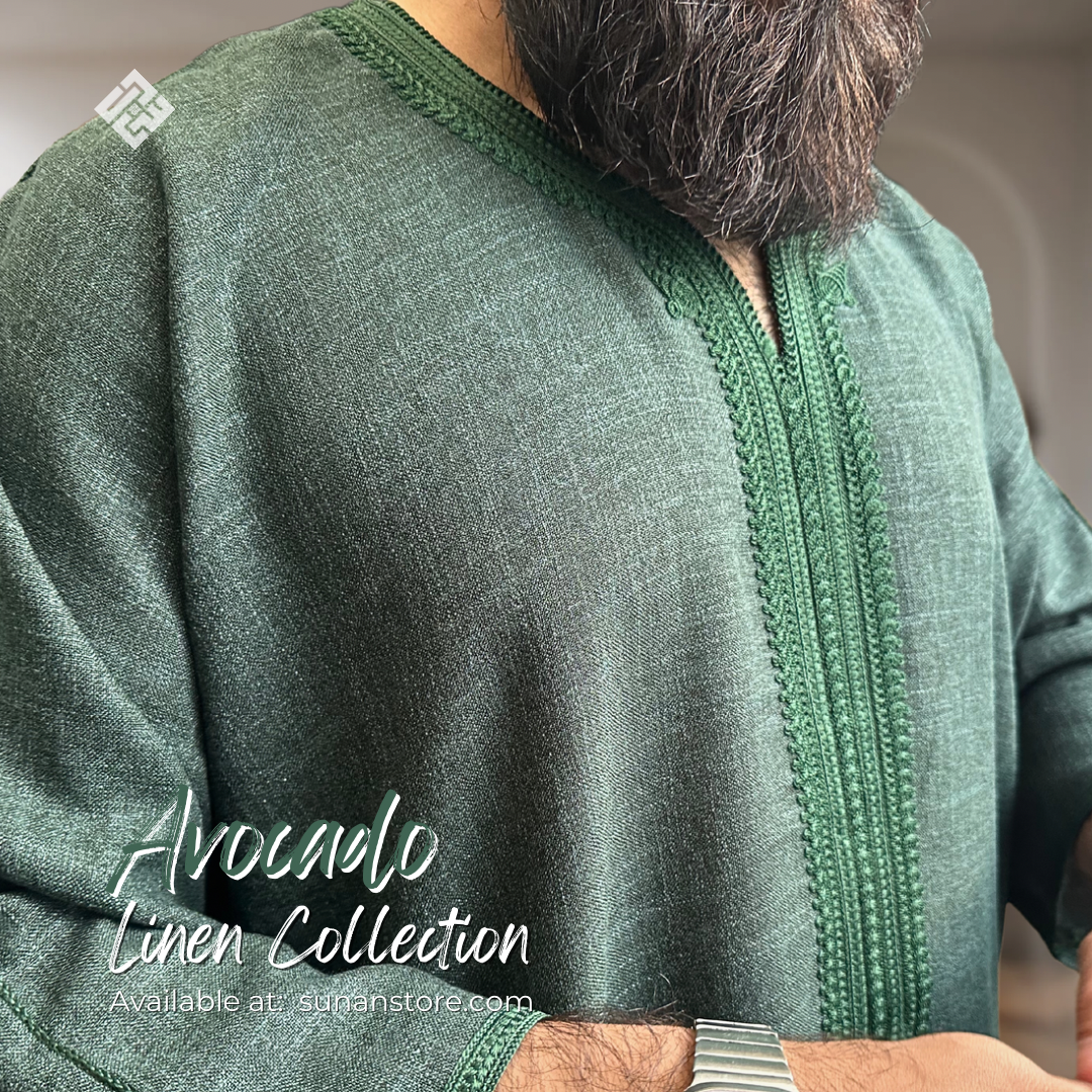 SUNAN - 3/4 Linen - Avocado